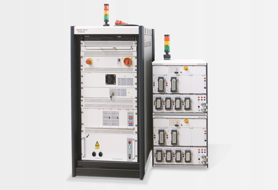 W 454 HV Testsystem mit 2 MC 8+16 Matrixkoffern
